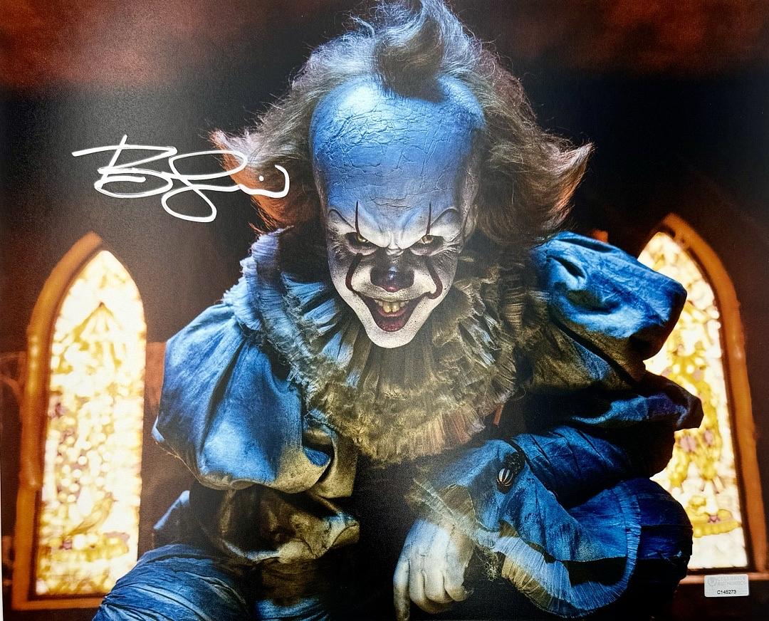 Bill Skarsgard signed (Stephen King's IT) 11x14 - Celebrity Authentics COA